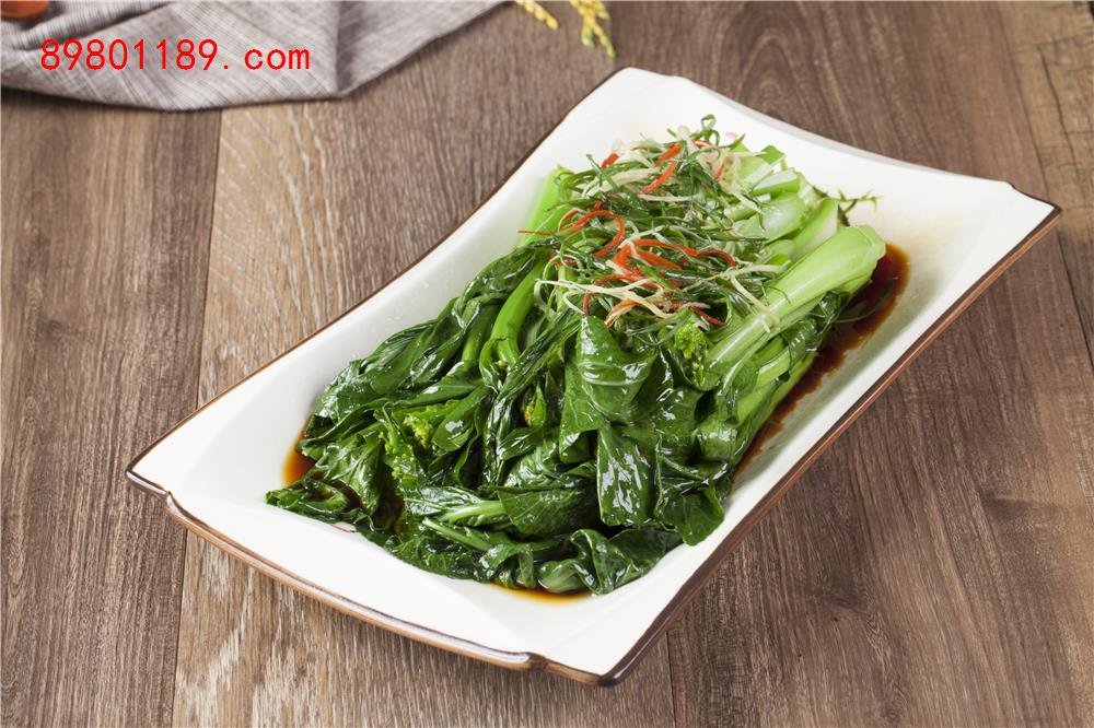 白灼菜心